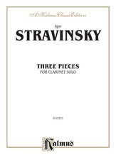 Stravinsky: Three Pieces - Woodwinds