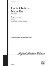 Hodie Christus Natus Est - Choral