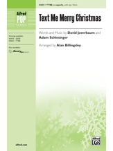 Text Me Merry Christmas - Choral