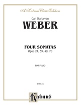 Weber: Four Piano Sonatas - Piano