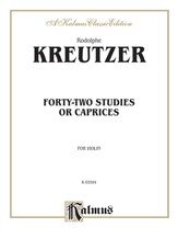 Kreutzer: Forty-Two Studies or Caprices - String Instruments