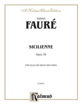 Fauré: Sicilienne, Op. 78 - String Instruments