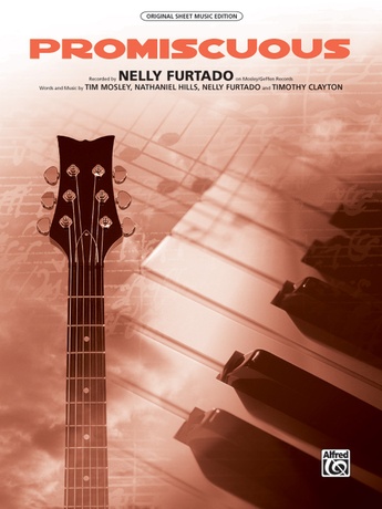 Promiscuous Nelly Furtado Piano Vocal Chords Sheet Music