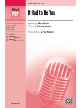 It Had to Be You - Choral
