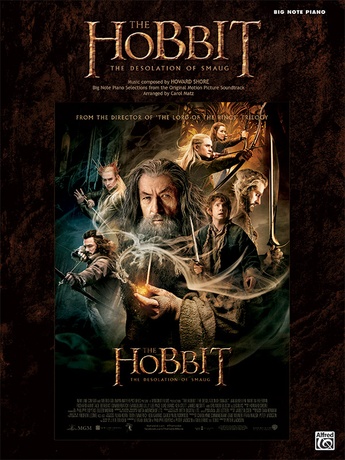 Bree From The Hobbit The Desolation Of Smaug Howard Shore Big Note Piano Sheet Music