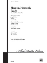Sleep in Heavenly Peace - Choral