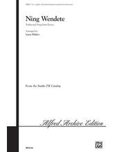 Ning Wendete - Choral
