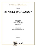 Rimsky-Korsakov: Songs, Volume VI (Russian/English) - Voice