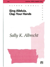 Sing Alleluia, Clap Your Hands - Choral