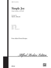 Simple Joy (Simple Gifts / Joy to the World) - Choral